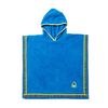 Albornoz Poncho De Niño 7-14 Años 380 Gsm 100% Algodón Azul Benetton