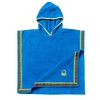 Albornoz Poncho De Niño 7-14 Años 380 Gsm 100% Algodón Azul Benetton