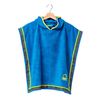 Albornoz Poncho De Niño 7-14 Años 380 Gsm 100% Algodón Azul Benetton