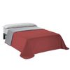 Valentia Home Colcha Bouti Reversible Rombo 105 Cm Gris Rojo