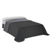 Valentia Home Colcha Bouti Reversible Rombo 150 Cm Antracita Negro