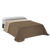 Valentia Home Colcha Bouti Reversible Rombo 150 Cm Beige Marrón