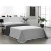 Valentia Home Colcha Bouti Reversible Rombo 150 Cm Gris Negro