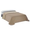 Valentia Home Colcha Bouti Reversible Rombo 90 Cm Beige Cuero