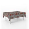 Valentia Home Mantel Hule Salor Gris 140x140 Cm