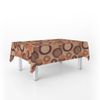 Valentia Home Mantel Hule Mundo Naranja 250x140 Cm