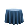 Valentia Home Falda Para Mesa Camilla Riba 100 Cm Redonda Azul