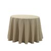 Valentia Home Falda Para Mesa Camilla Riba 100 Cm Redonda Crudo