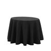 Valentia Home Falda Para Mesa Camilla Riba 100 Cm Redonda Negro