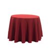 Valentia Home Falda Para Mesa Camilla Riba 100 Cm Redonda Rojo