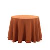 Valentia Home Falda Para Mesa Camilla Riba 90 Cm Redonda Naranja