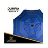 Sombrilla De Aluminio 220 Cm/8 Varillas - Crevicosta Olimpia Azul