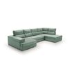 Sofa Gran Chaise Longue Cama Massima Diseño Y Alta Gama Derecha Agua Marina