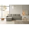 Sofa Cama Chaise Longue Isabella Low Cost Izquierda Gris