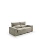 Conjunto Sofas Reclinable Alice 2 + 3 Plazas Gris