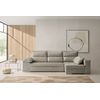 Sofa Chaise Longue Cama Con Arcón Giulia Derecha Gris