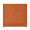 Cabecero De Tela Aqualine Liso Hasta El Suelo 135x120cm Camas 120/135 - Naranja