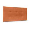 Cabecero De Tela Aqualine Capitoné 105x60cm Camas 105 - Naranja