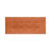 Cabecero De Tela Aqualine Capitoné 150x60cm Camas 150 - Naranja