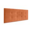 Cabecero De Tela Aqualine Capitoné 160x60cm Camas 150/160 - Naranja