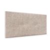 Cabecero De Lana Natural Con Botones 90x50cm Camas 80/90 - Beige