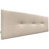 Cabecero De Polipiel Con Botones 160x50cm Camas 150/160 - Beige