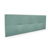 Cabecero De Tela Aqualine Con Botones 160x50cm Camas 150/160 - Verde Agua