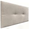 Cabecero De Tela Aqualine Con Botones 105x50cm Camas 105 - Beige