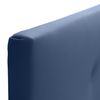 Cabecero De Polipiel Con Botones 110x50cm Camas 105 - Azul