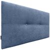 Cabecero De Tela Aqualine Con Botones 105x50cm Camas 105 - Azul