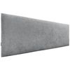 Cabecero De Tela Aqualine Liso 135x50cm Camas 120/135 - Gris