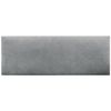 Cabecero De Tela Aqualine Liso 135x50cm Camas 120/135 - Gris