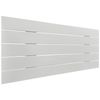 Cabecero De Madera Reciclada Dm Estilo Palet Horizontal 90x46cm Camas 80/90 - Blanco Sólido