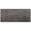 Cabecero De Madera Reciclada Dm Estilo Palet Horizontal 90x46cm Camas 80/90 - Ceniza Madera