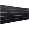 Cabecero De Madera Reciclada Dm Estilo Palet Horizontal 105x46cm Camas 105 - Negro Sólido