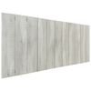 Cabecero De Madera Reciclada Dm Estilo Palet Vertical 90x46cm Camas 80/90 - Blanco Madera