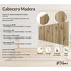 Cabecero De Madera Reciclada Dm Estilo Palet Vertical 90x46cm Camas 80/90 - Cambrian Madera