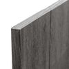 Cabecero De Madera Reciclada Dm Estilo Palet Vertical 90x46cm Camas 80/90 - Ceniza Madera