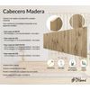 Cabecero De Madera Reciclada Dm Estilo Palet Vertical 150x46cm Camas 150 - Cambrian Madera