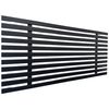 Cabecero De Madera Reciclada Dm Estilo Palet Japones 105x46cm Camas 105 - Negro Sólido