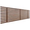 Cabecero De Madera Reciclada Dm Estilo Palet Japones 145x46cm Camas 135/140 - Nogal Madera