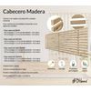 Cabecero De Madera Reciclada Dm Estilo Palet Japones 150x46cm Camas 150 - Cambrian Madera