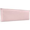 Cabecero De Lino Natural Liso Con Ribete 135x50cm Camas 120/135 - Rosa Palo