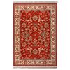 Alfombra Clásica De Pura Lana Virgen 200x250cm Persia 822 Rojo