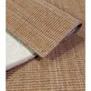 Alfombra Rústica De Fibra De Coco Y Sisal 200x250cm Coco C19p