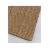 Alfombra Rústica De Fibra De Coco Y Sisal 200x200cm Coco C19p