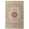 Alfombra Clásica De Pura Lana Virgen 240x330cm Persia 813 Beige