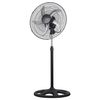 Ventilador De Pie Reforzado Negro 75w | Ventilador De Pie Potente Y Silencioso | Ventilador De Pie Grande Oscilante 360º