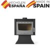 Estufa De Leña Modelo N 12.42 Kw | Chimenea De Leña Moderna Para Salón, Cocina O Habitación | Hogar De Leña Cassette Insert