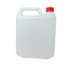 Garrafa Pvc De 10l Para Descarga Desagüe Aire Acondicionado Con Asa | Bidón Plástico Color Blanco Y Tapón Rojo 34x26x15 Cm